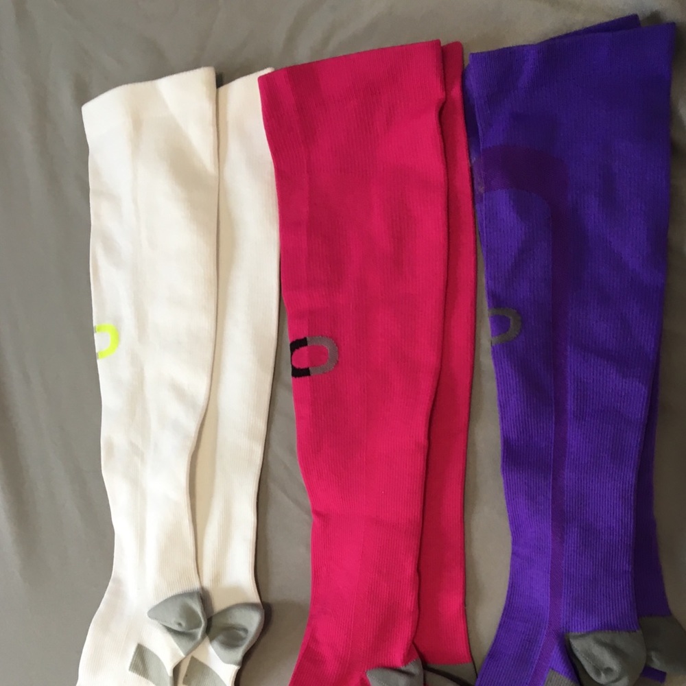Women’s athletic compression socks for running